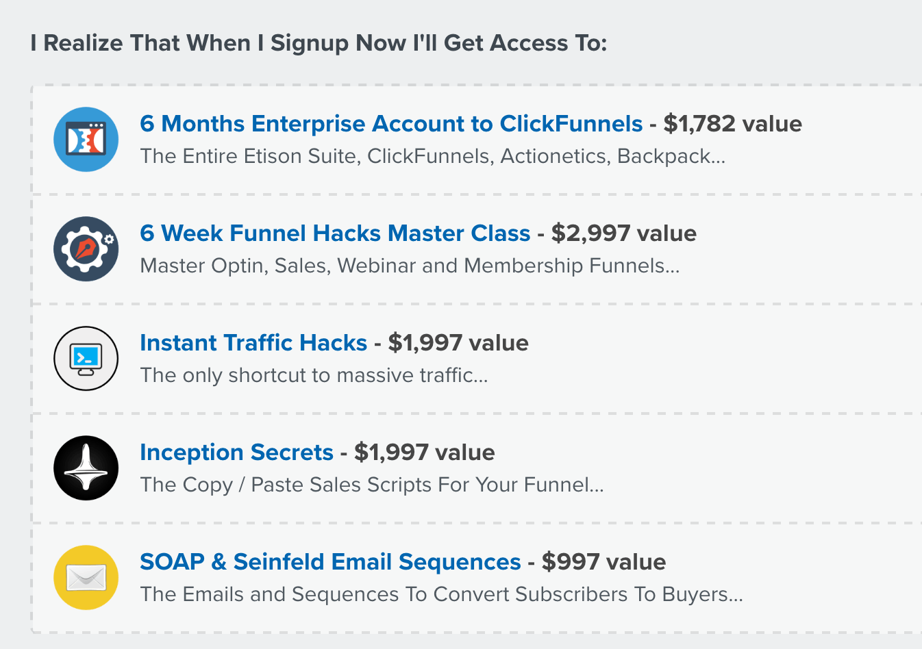 Funnel Hacks Review - Sales Funnel Template